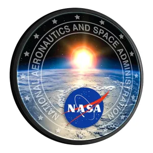 NASA: Horizon - Round Slimline Lighted Wall Sign