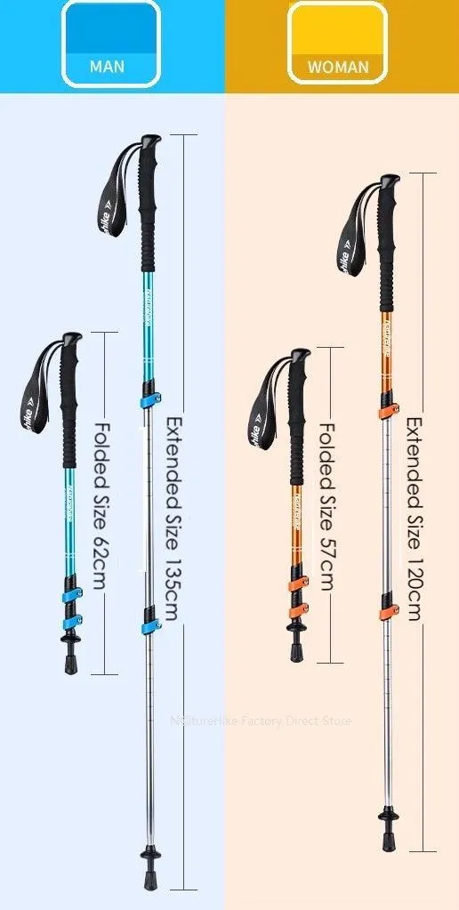 Naturehike 3 Section Hiking Poles ST01