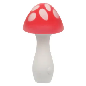 Naughty Bits Muff Shroom Playful Massager - Red