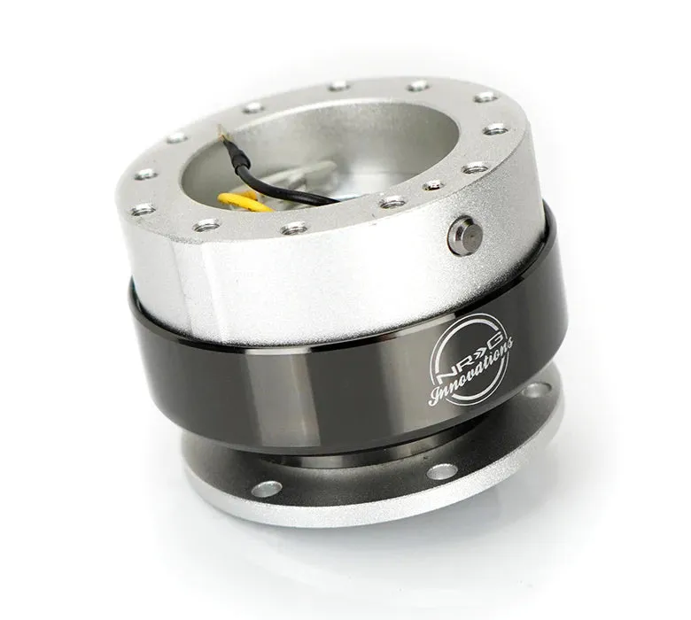 NRG Quick Release - Silver Body/Titanium Chrome Ring