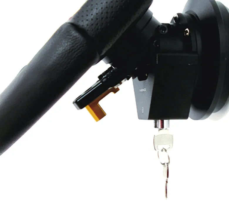 NRG SRT-100BK Black Steering Wheel Quick Tilt System with Lock