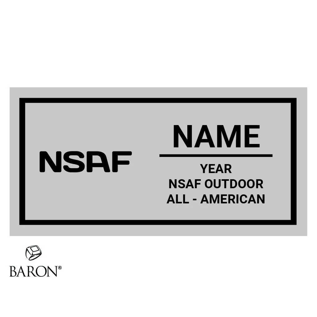 NSAF Outdoor All-American Display Case