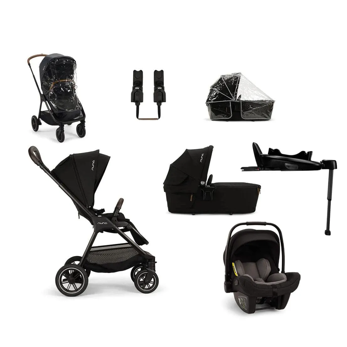 Nuna TRIV Next Generation Pipa Travel System (Caviar)