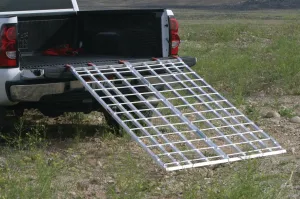 OPEN TRAIL AR01XW48 Aluminum Bi-Fold ATV Ramp