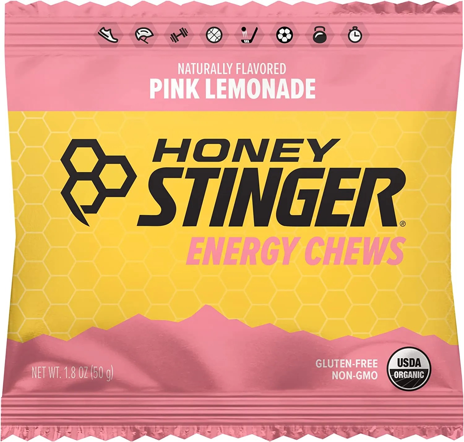 Organic Energy Chews - Pink Lemonade