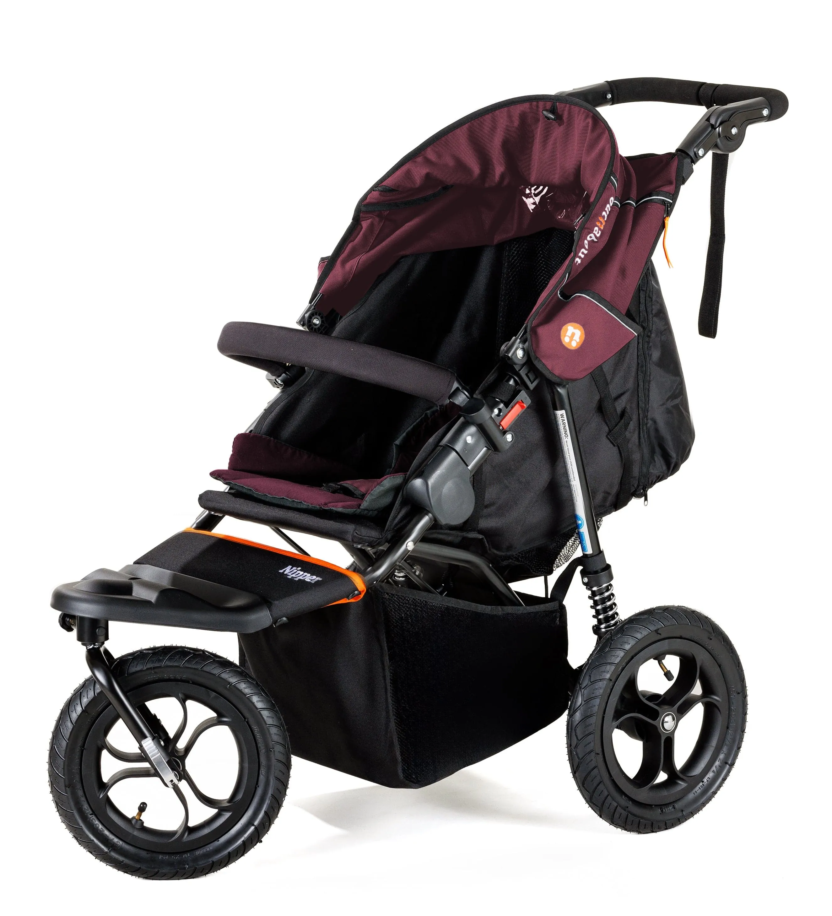 Out n About Nipper V5 Single Pushchair - Bramble Berry