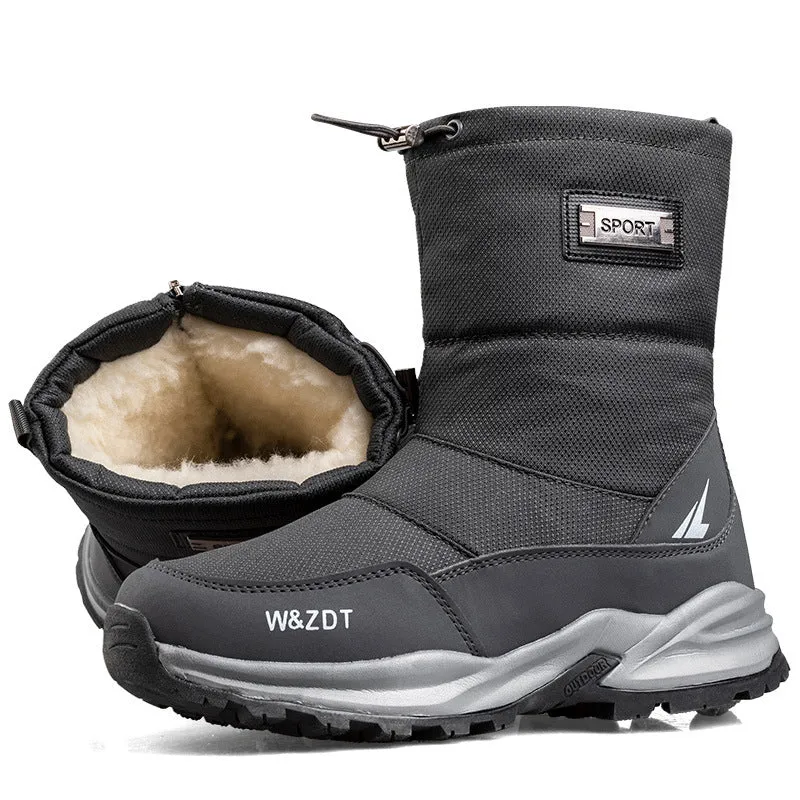 Outdoor Winter Men's Waterproof Non-Slip Snow Boots | Enigma Paris