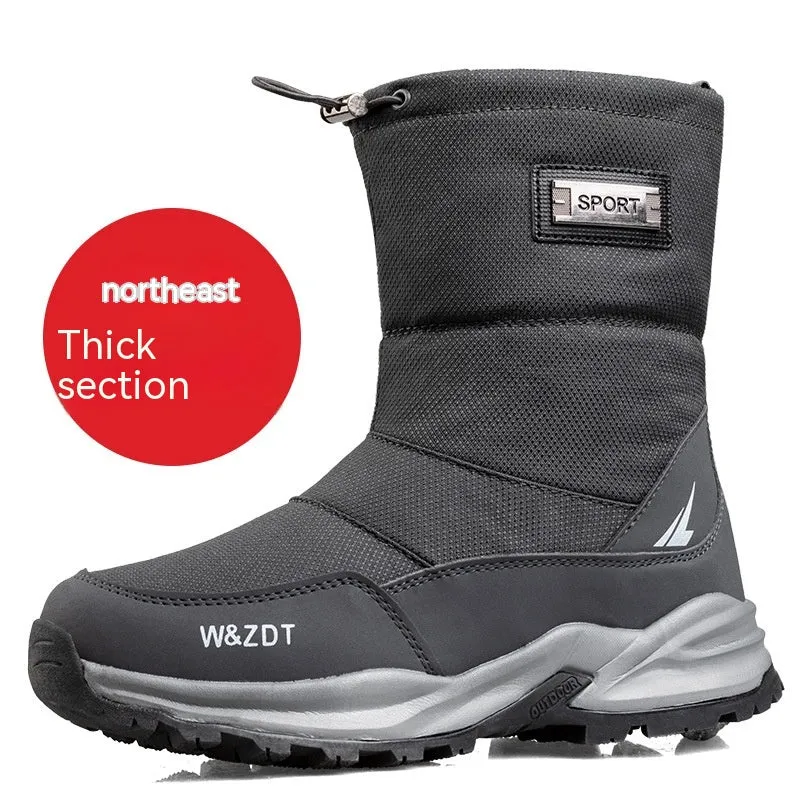 Outdoor Winter Men's Waterproof Non-Slip Snow Boots | Enigma Paris