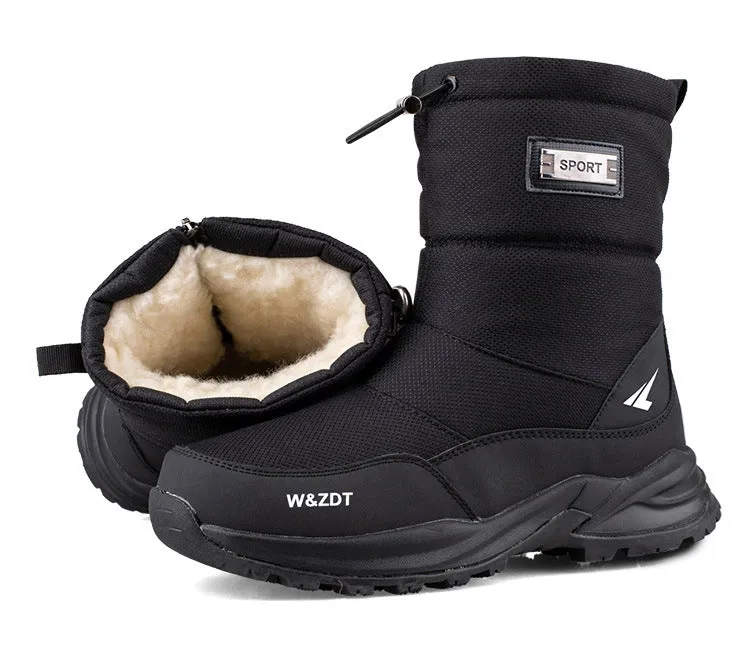 Outdoor Winter Men's Waterproof Non-Slip Snow Boots | Enigma Paris
