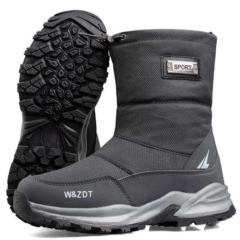 Outdoor Winter Men's Waterproof Non-Slip Snow Boots | Enigma Paris