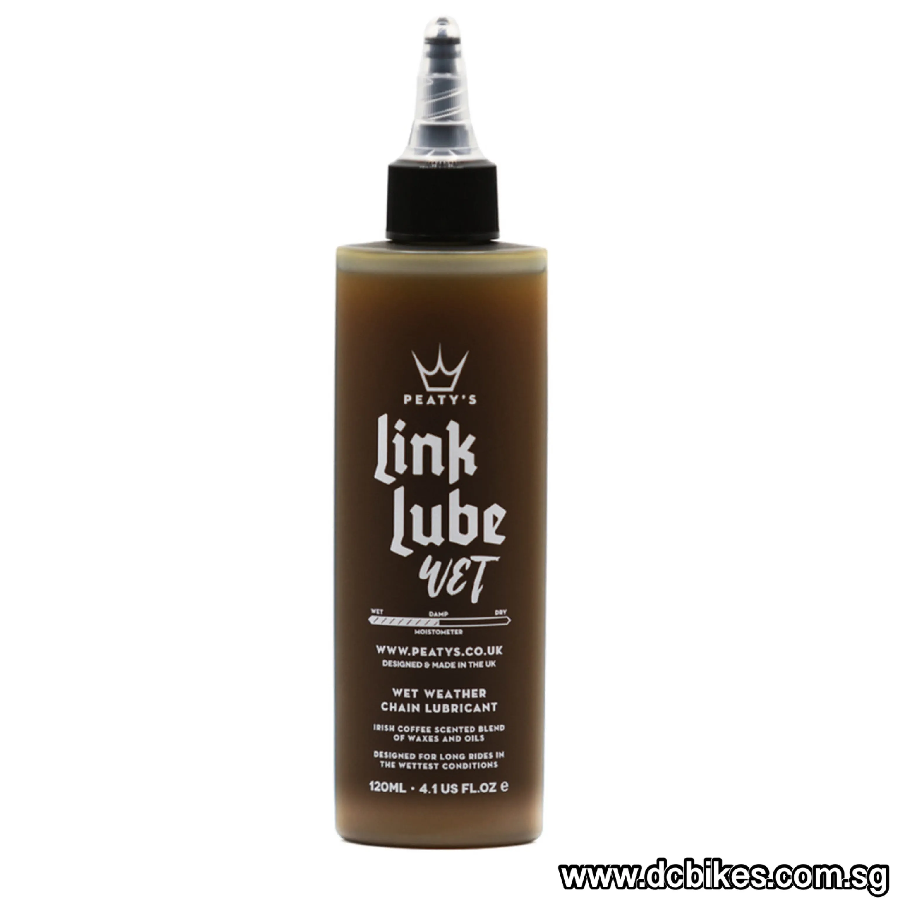 Peaty’s Link Dry | Wet | All Weather Premium Lube Chain Lubricant 120ml