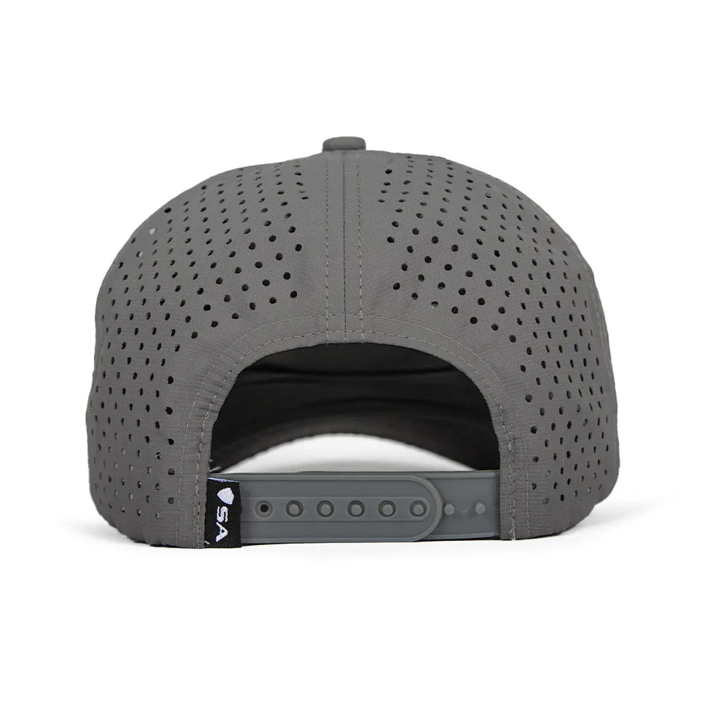 Performance Snapback | Rocky Midnight | Grey/Black PreOrder