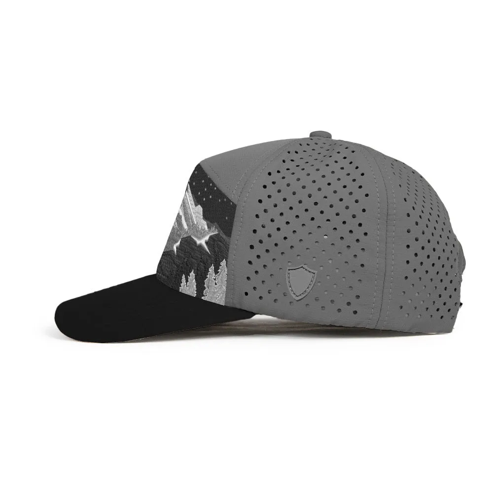 Performance Snapback | Rocky Midnight | Grey/Black PreOrder