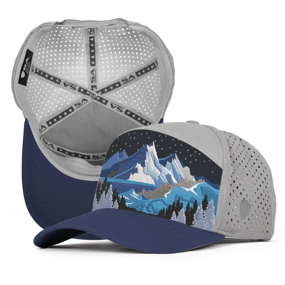 Performance Snapback | Rocky Midnight | Light Grey/Navy