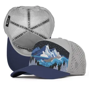 Performance Snapback | Rocky Midnight | Light Grey/Navy