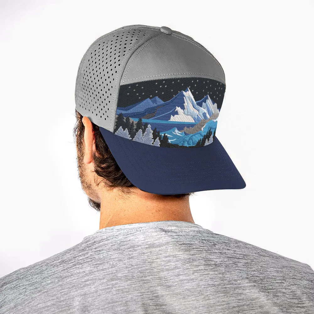 Performance Snapback | Rocky Midnight | Light Grey/Navy