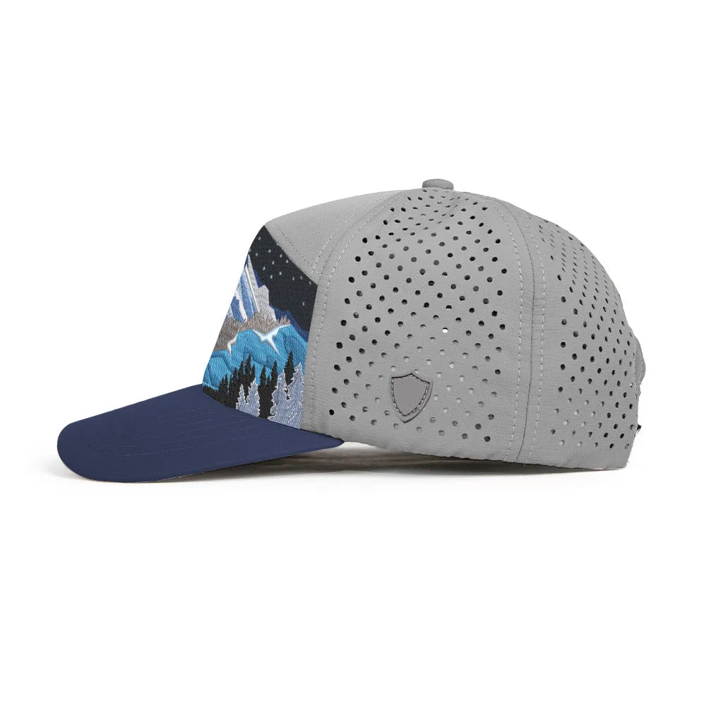 Performance Snapback | Rocky Midnight | Light Grey/Navy