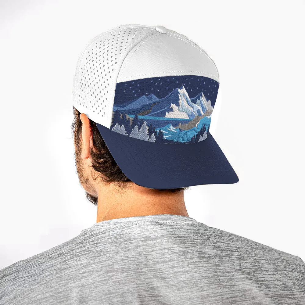 Performance Snapback | Rocky Midnight | White/Navy