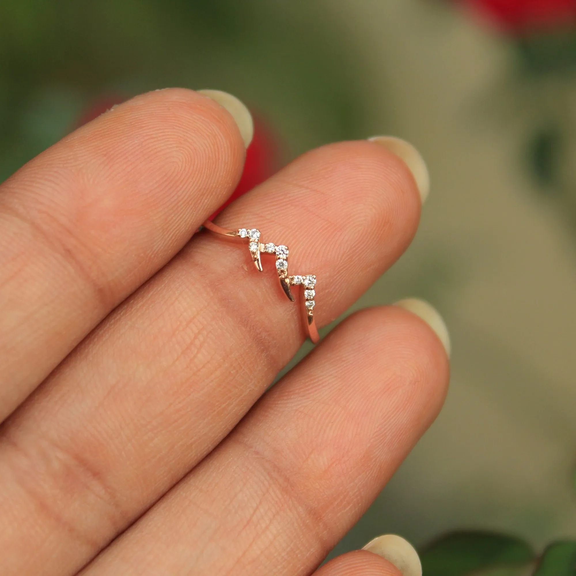 Place of Love - Mountain Peaks Ring
