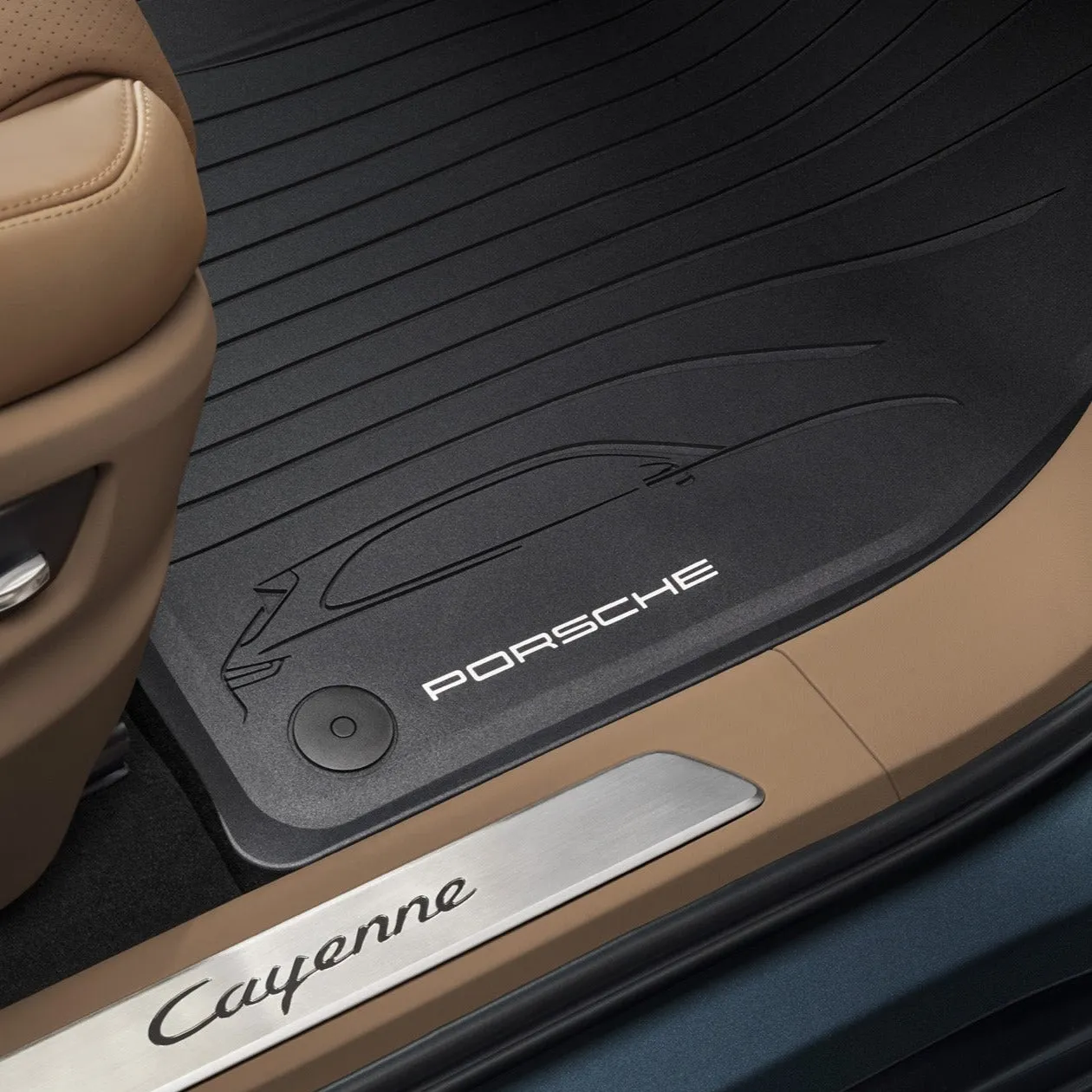 Porsche All-weather Floor Mats - Cayenne E3