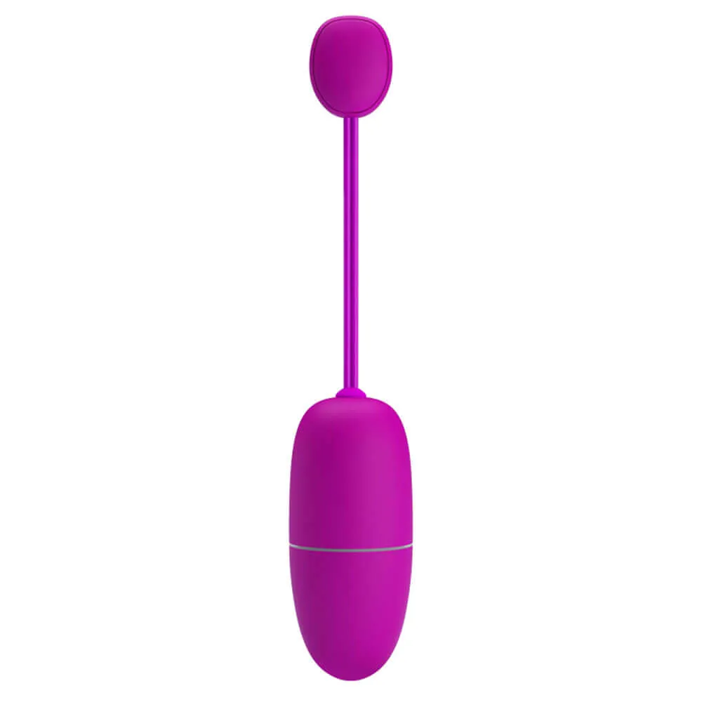 Pretty Love Nymph Global Remote Control Vibrating Egg - Purple
