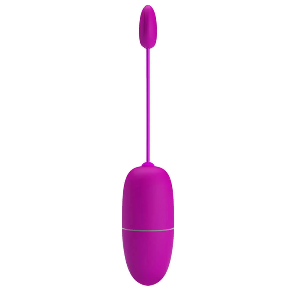 Pretty Love Nymph Global Remote Control Vibrating Egg - Purple