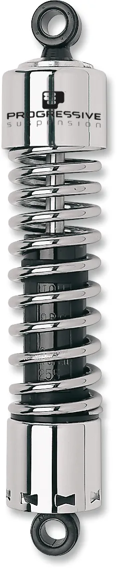 Progressive Suspension 412-4044C 412 Series 12in. Shocks - Chrome