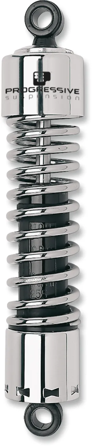 Progressive Suspension 412-4044C 412 Series 12in. Shocks - Chrome