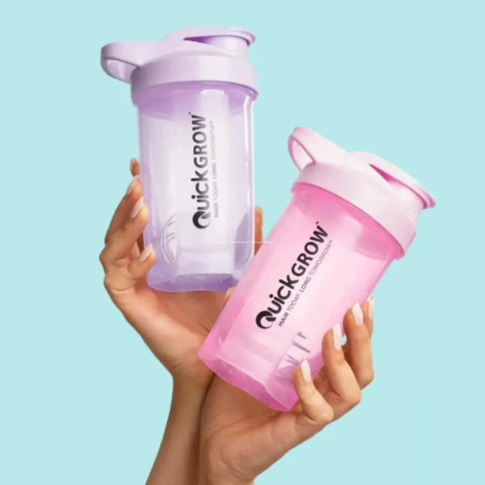 Quick Grow Shaker Bottle Pink