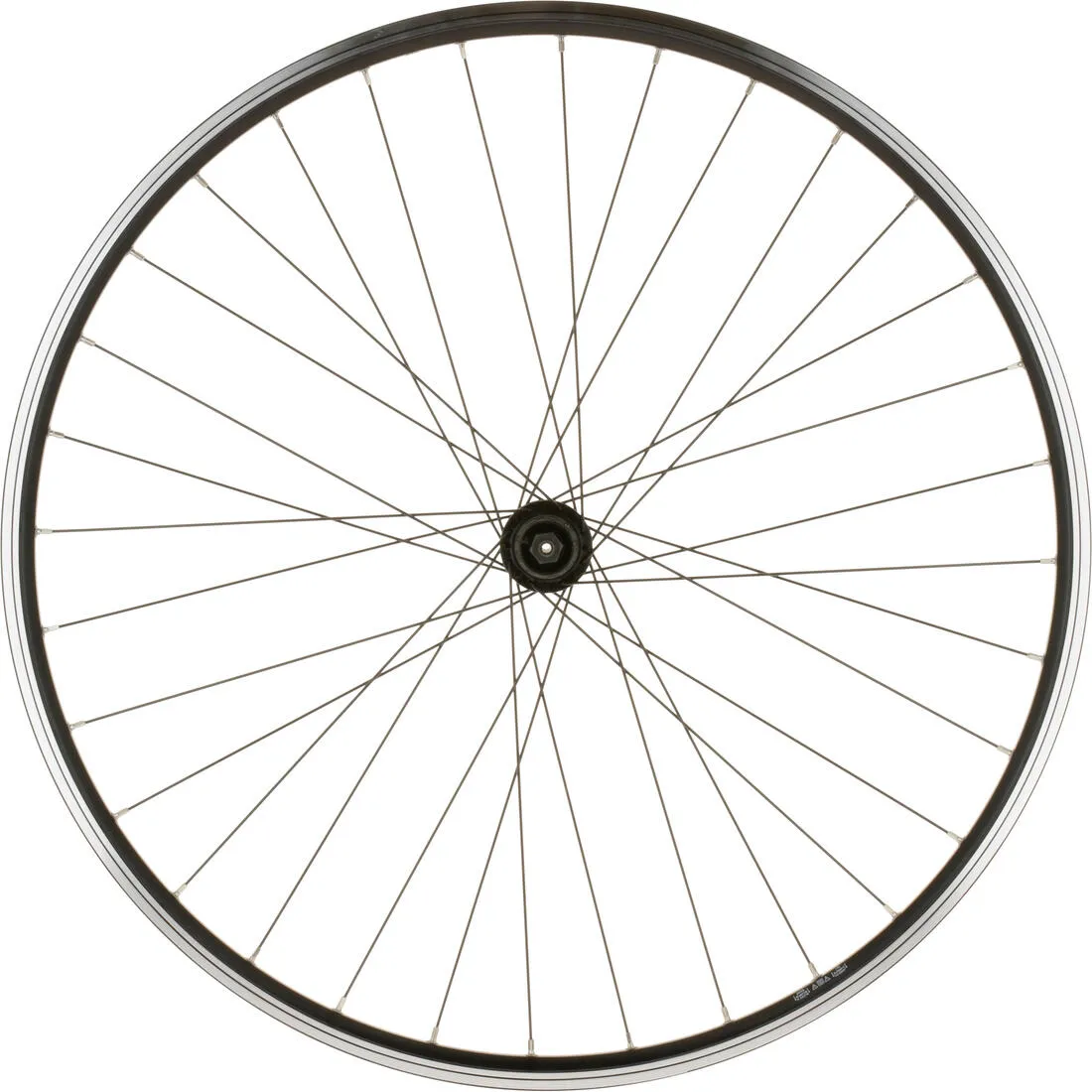Rear Wheel 28" Double Wall Rim V-Brake Quick Release Hybrid Bike - Black
