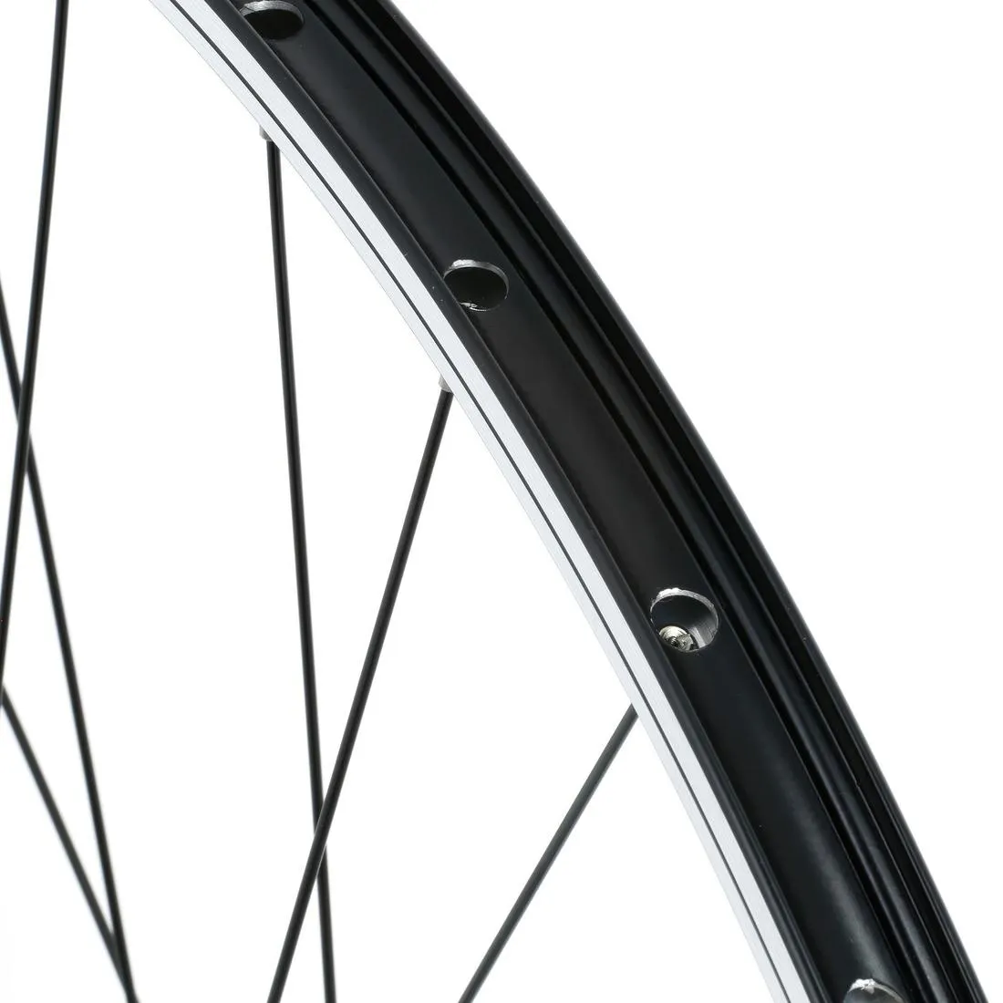 Rear Wheel 28" Double Wall Rim V-Brake Quick Release Hybrid Bike - Black