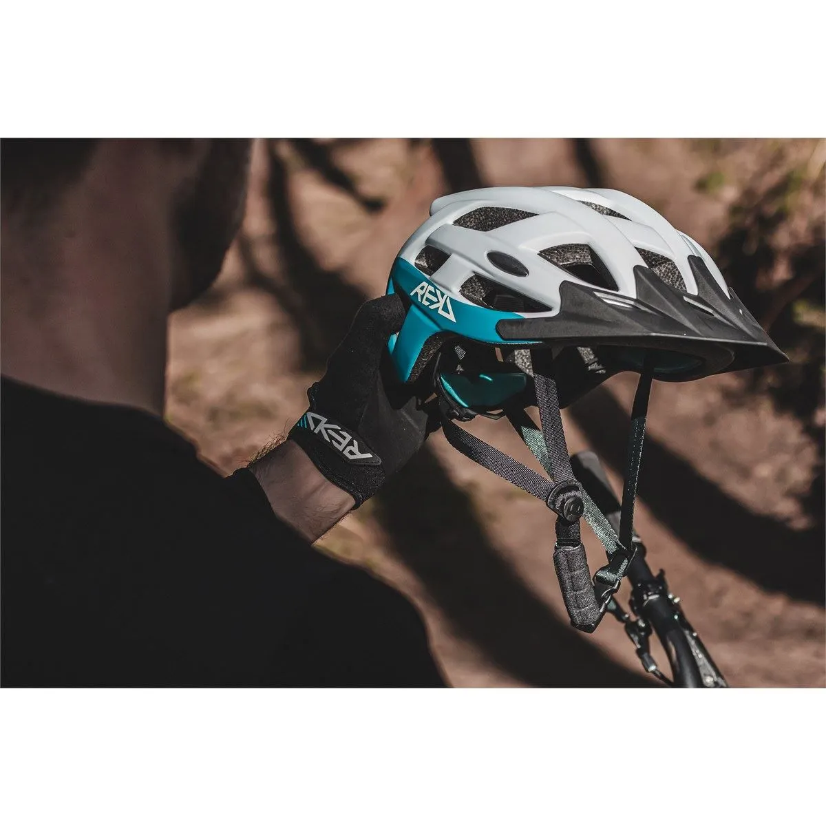 REKD Pathfinder Mountain Bike Helmet - Stone