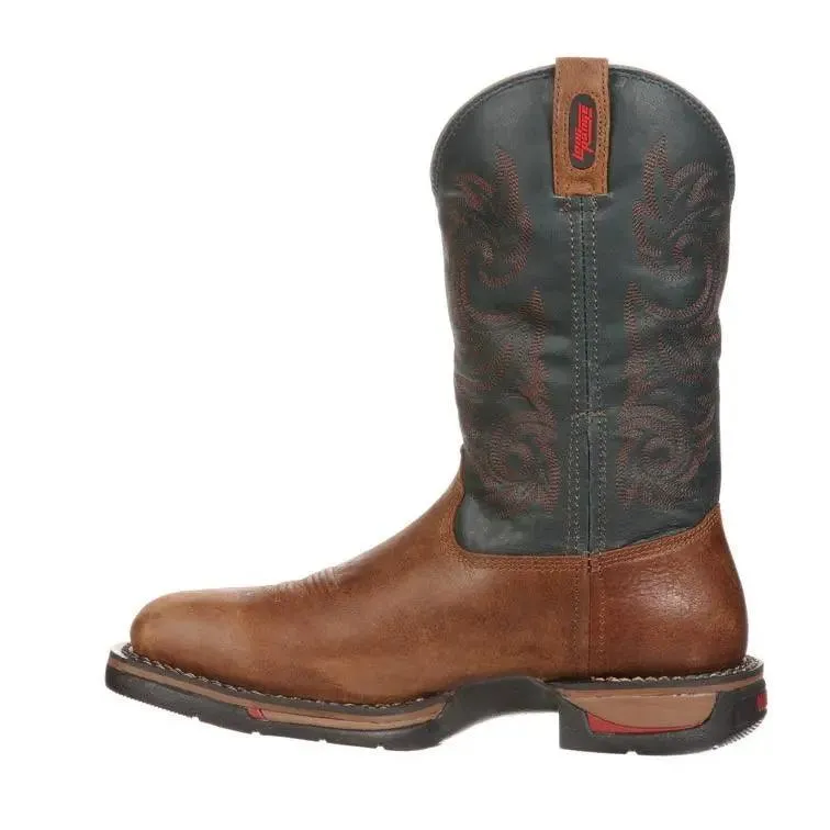 Rocky Long Range Mens Waterproof Western Pull-On Boot 8656