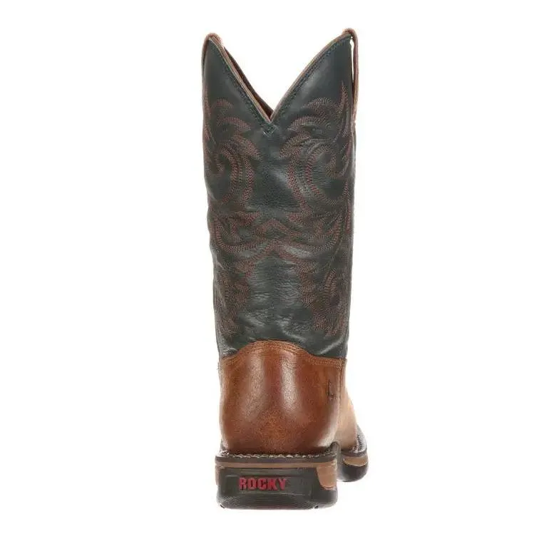 Rocky Long Range Mens Waterproof Western Pull-On Boot 8656