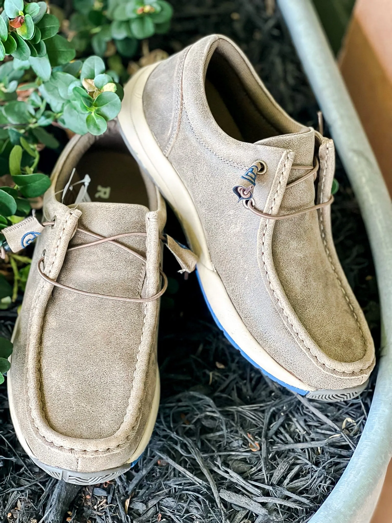 Roper Clearcut Brown Leather Lace Up