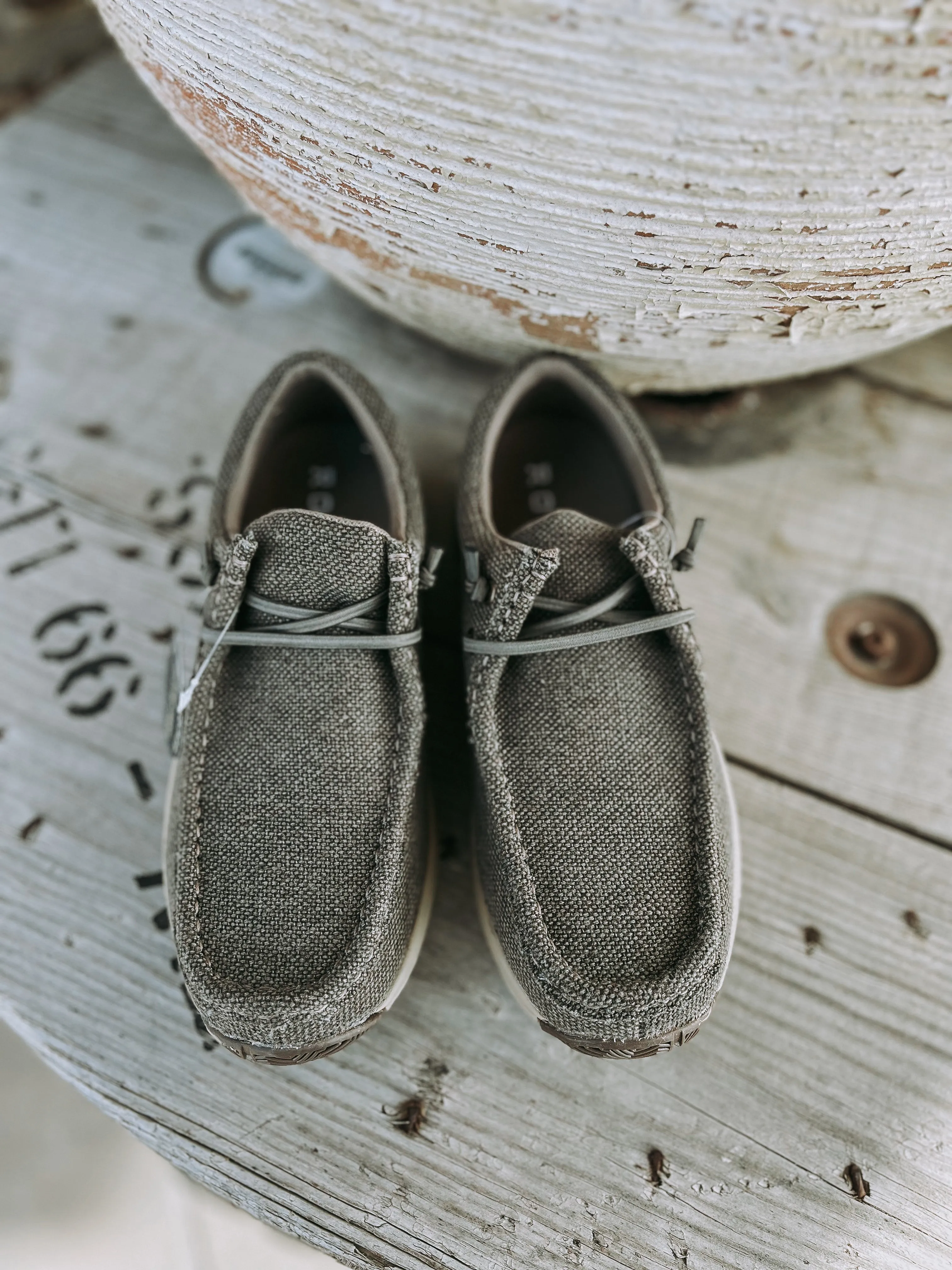 Roper Clearcut Low Brown Canvas