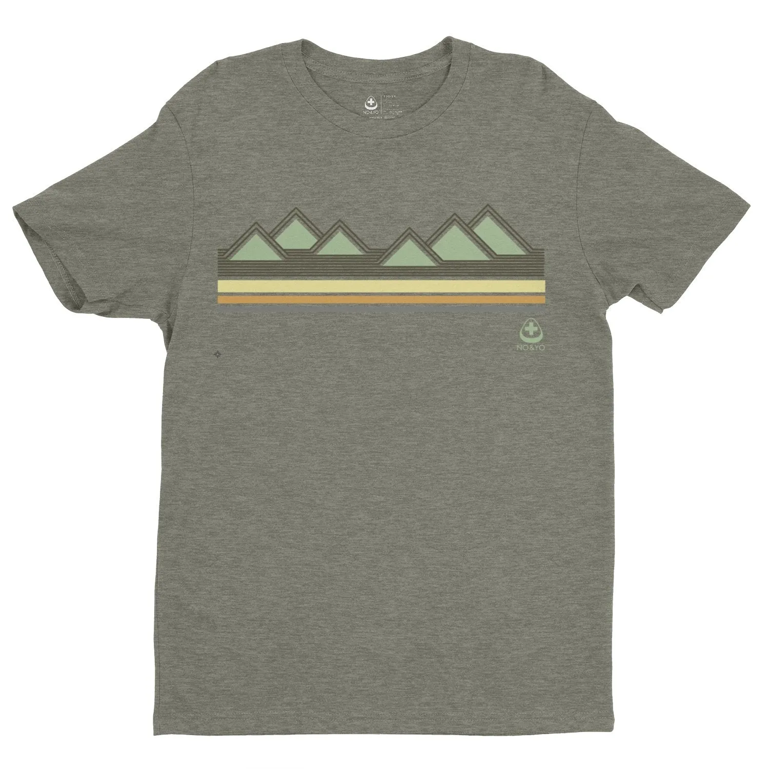 Rugged Men’s Sun on Top of the Mountains Graphic Tee