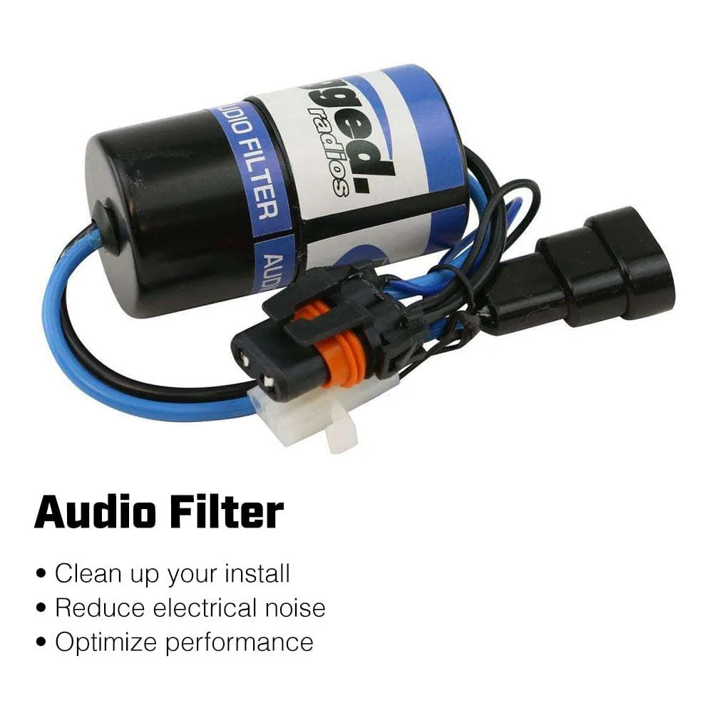 Rugged Radio 2 Person - BUILDER KIT with STX STEREO Bluetooth Intercom and M1 Waterproof Rugged Radio