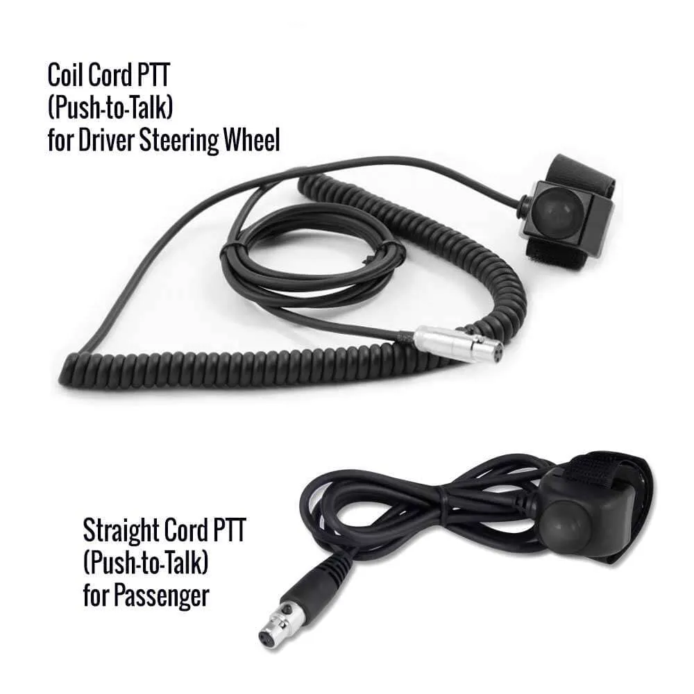 Rugged Radio 2 Person - BUILDER KIT with STX STEREO Bluetooth Intercom and M1 Waterproof Rugged Radio
