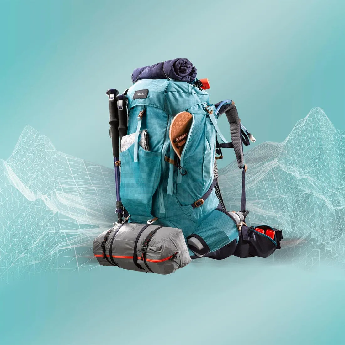 Sac à dos de trekking Femme 45 10 L - MT500 AIR