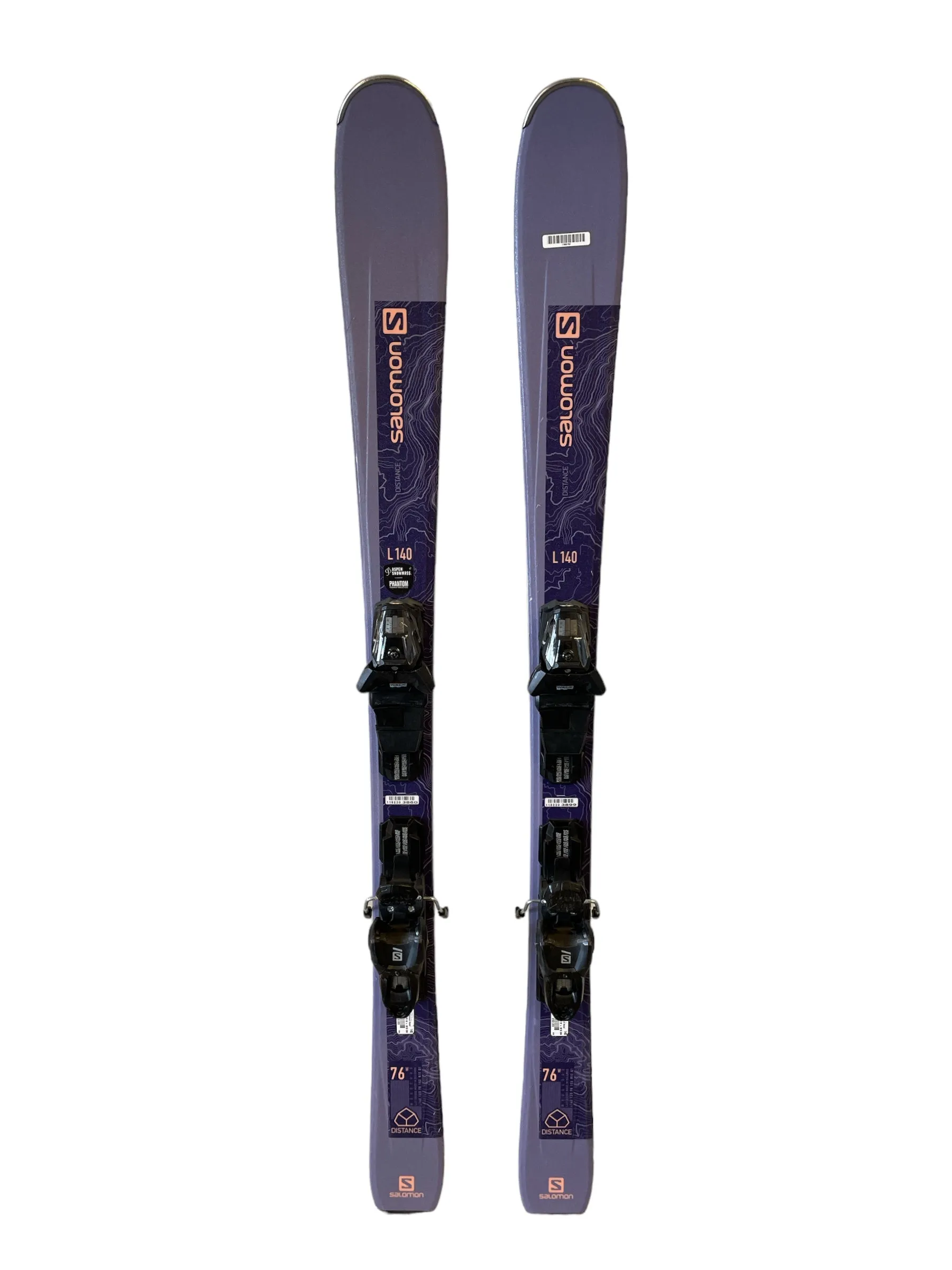 Salomon Womens Distance 76 Skis with Salomon M10 Bindings