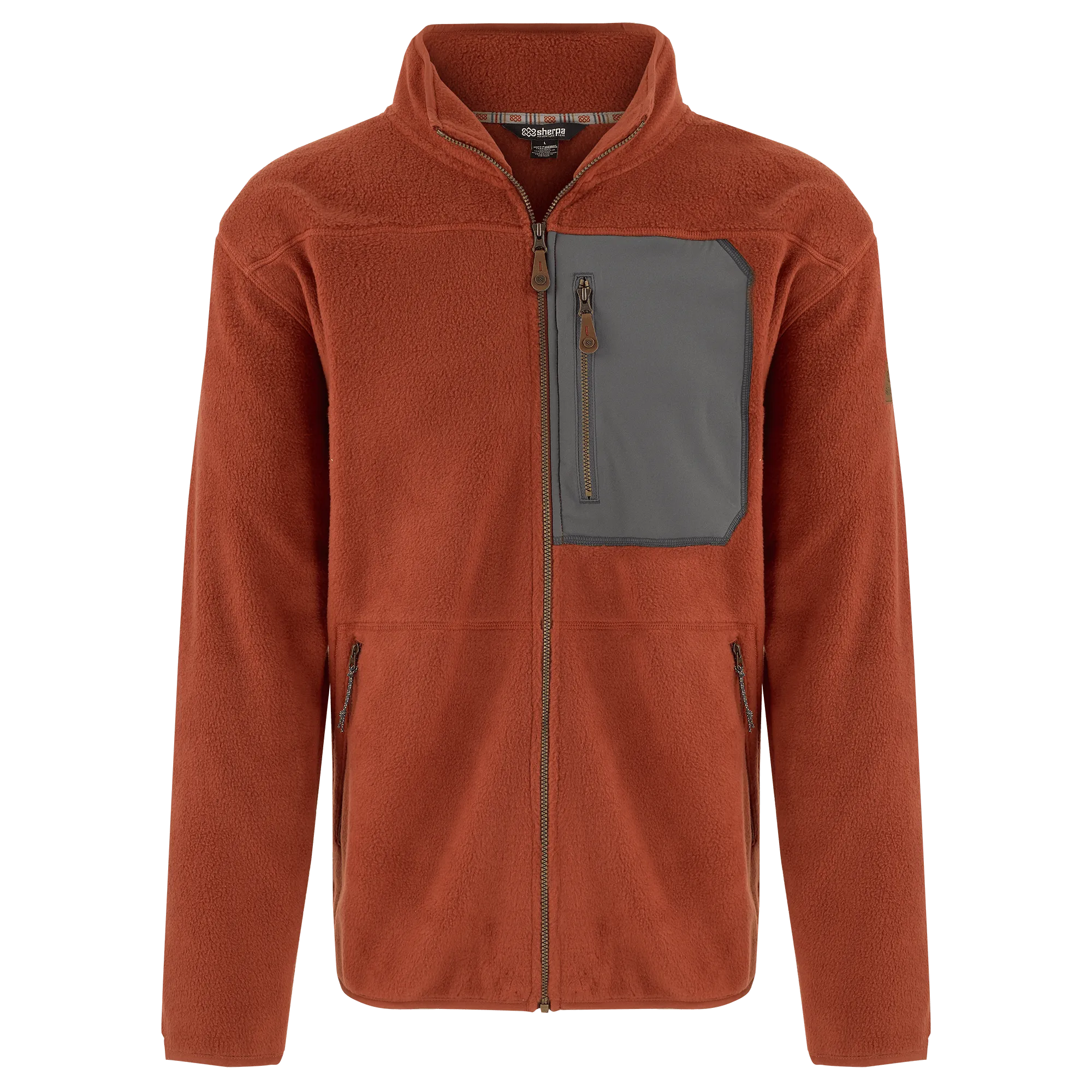 Sanani Eco Fleece Jacket - Clay Red