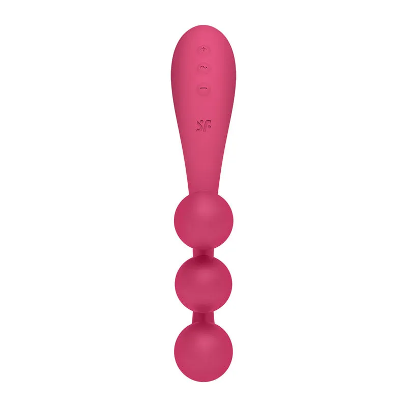Satisfyer Tri Ball 1 Multi Vibrator - Red