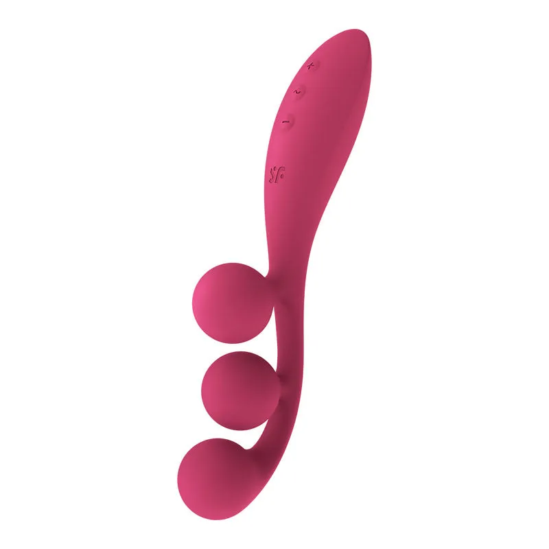 Satisfyer Tri Ball 1 Multi Vibrator - Red