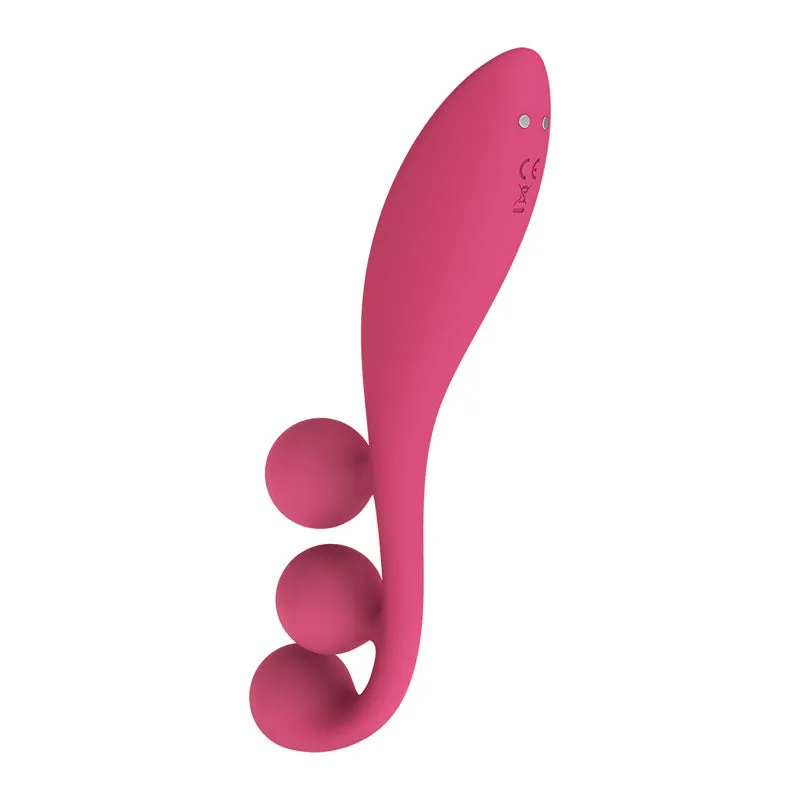 Satisfyer Tri Ball 1 Multi Vibrator - Red