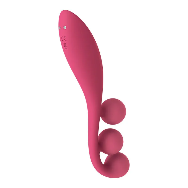 Satisfyer Tri Ball 1 Multi Vibrator - Red