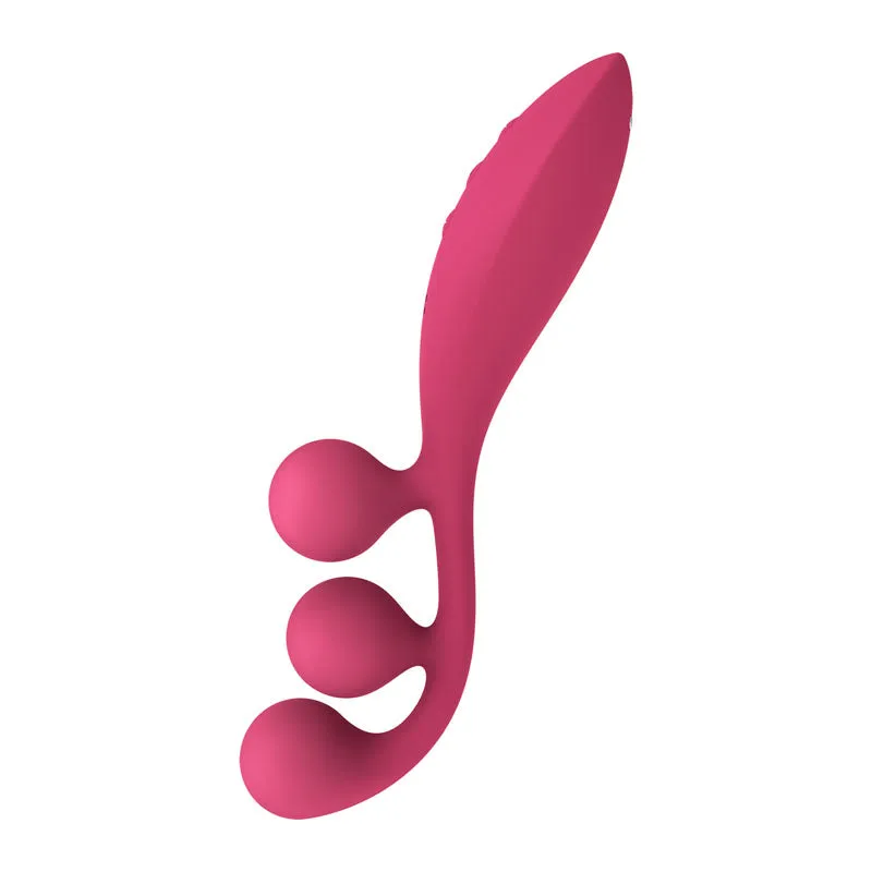 Satisfyer Tri Ball 1 Multi Vibrator - Red