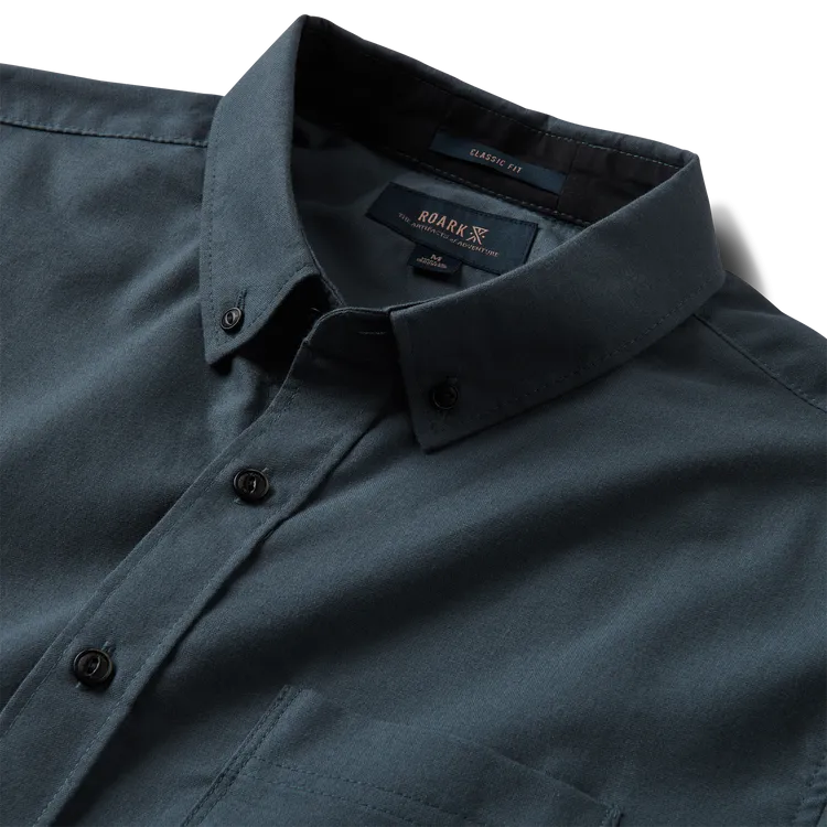 Scholar Stretch Long Sleeve Button Up Shirt