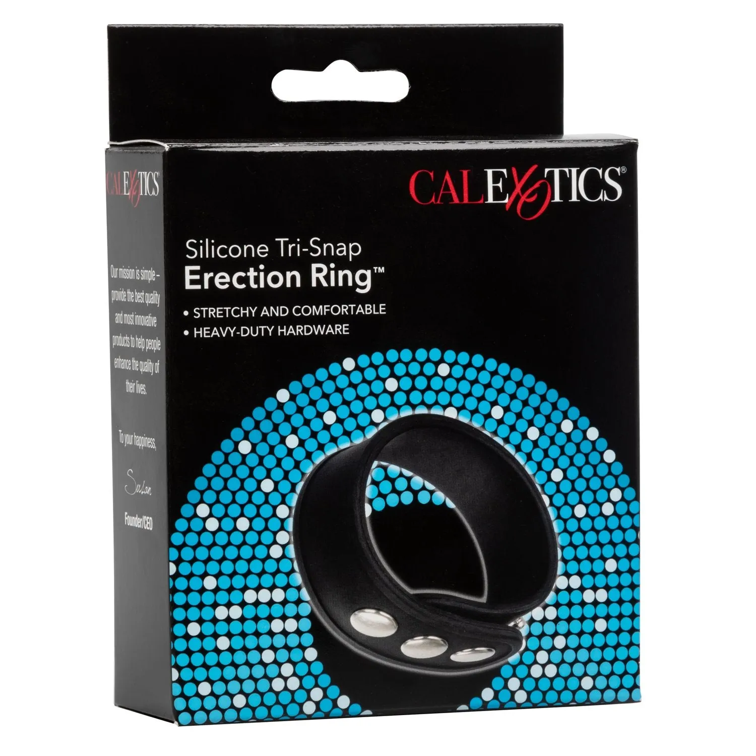 Silicone Tri-Snap Erection Ring