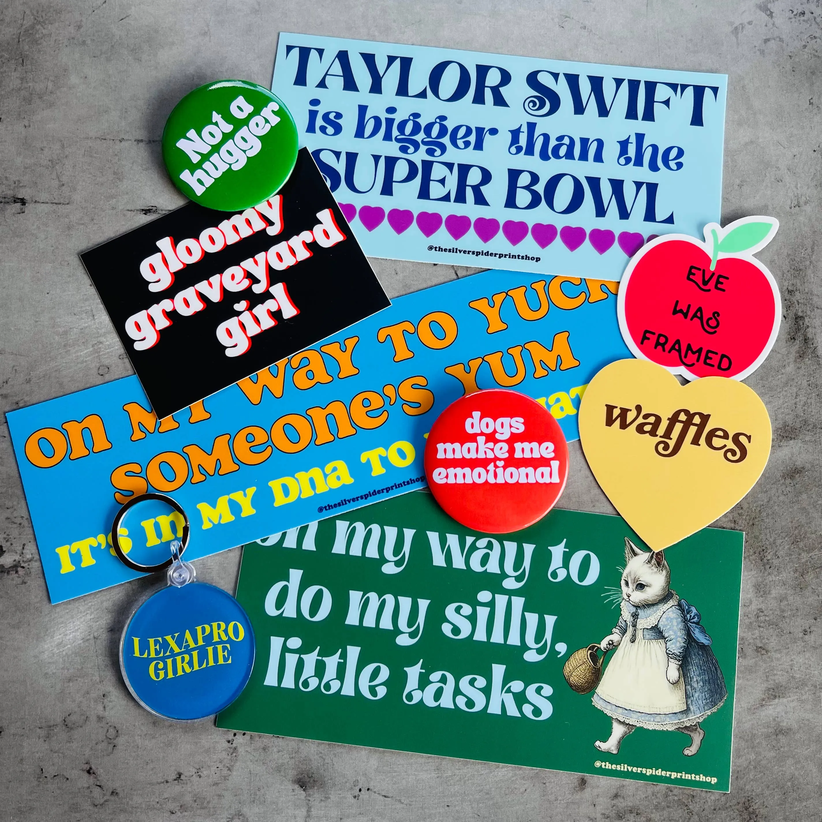 Silly Little Tasks Bumper Sticker